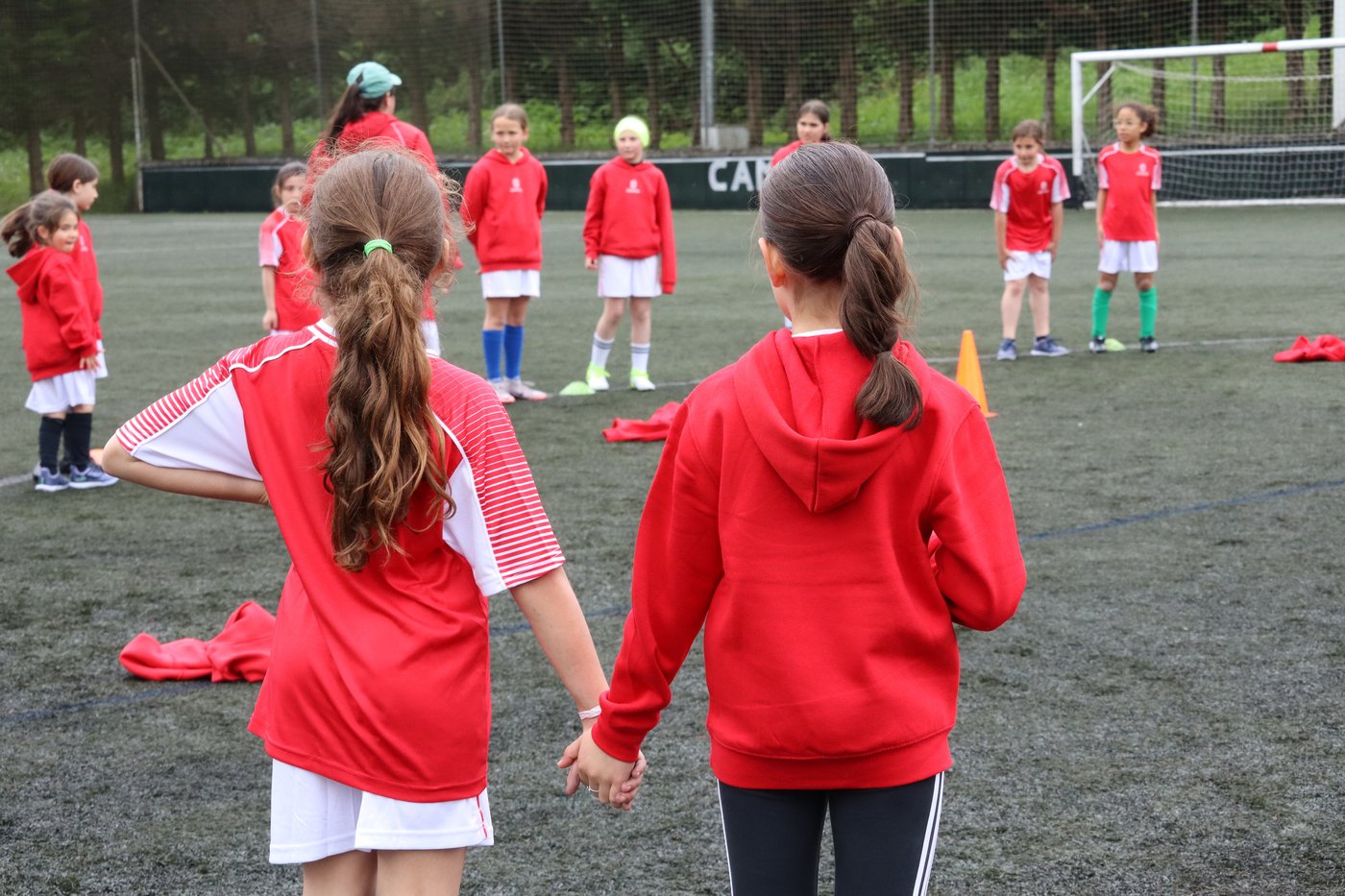 Actividad de promoción del fútbol femenino de la RFCF